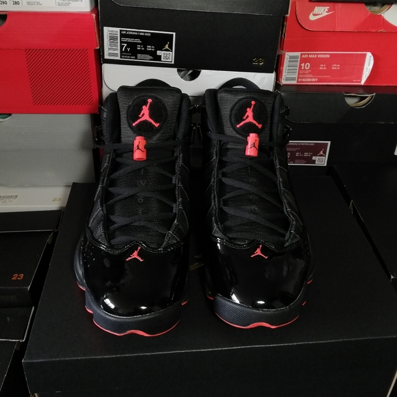 Air Jordan 6 Rings Infrared 23 Men's US SIZE 10.5 Brand New In Box - Picture 6 of 13